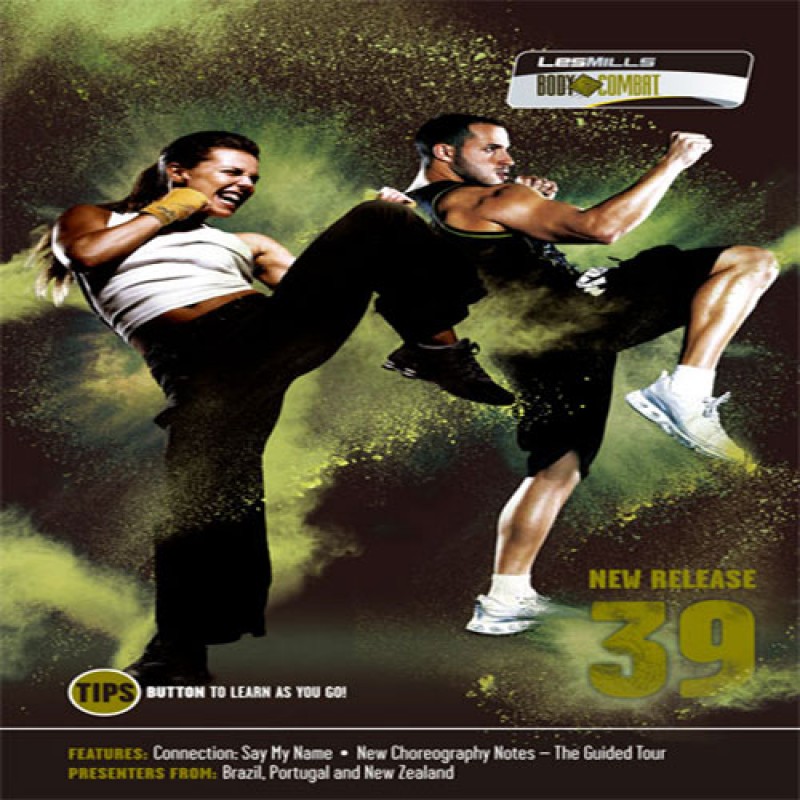 BODYCOMBAT 39 DVD, CD,& Choreo Notes body combat 39